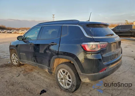 2019 Jeep Compass Sport from USA, damaged, VIN 3C4NJCAB7KT743619